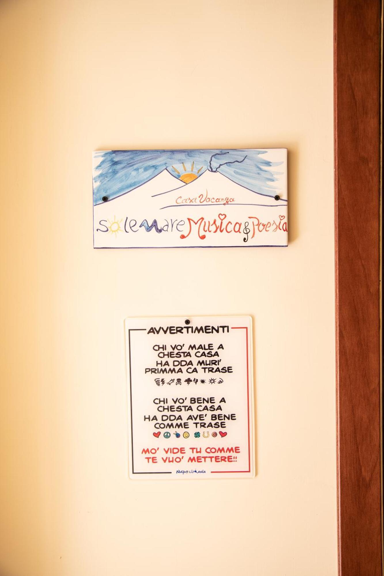Solemare Musica & Poesia Lejlighed Napoli Eksteriør billede